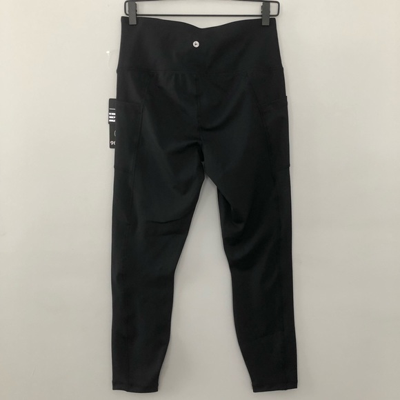 90 Degree by Reflex Interlink Leggings | Black | Size L | NWT | Side Pockets - Picture 8 of 11